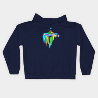 the spilling Kids Hoodie